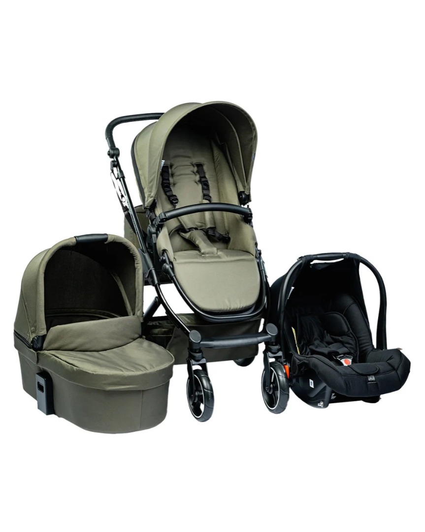 Carrinho De Bebê Trio Como 4 Abc Design
