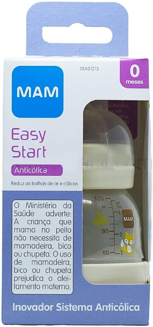 MAM Baby Mamadeira Easy Start 130ml Anticólica