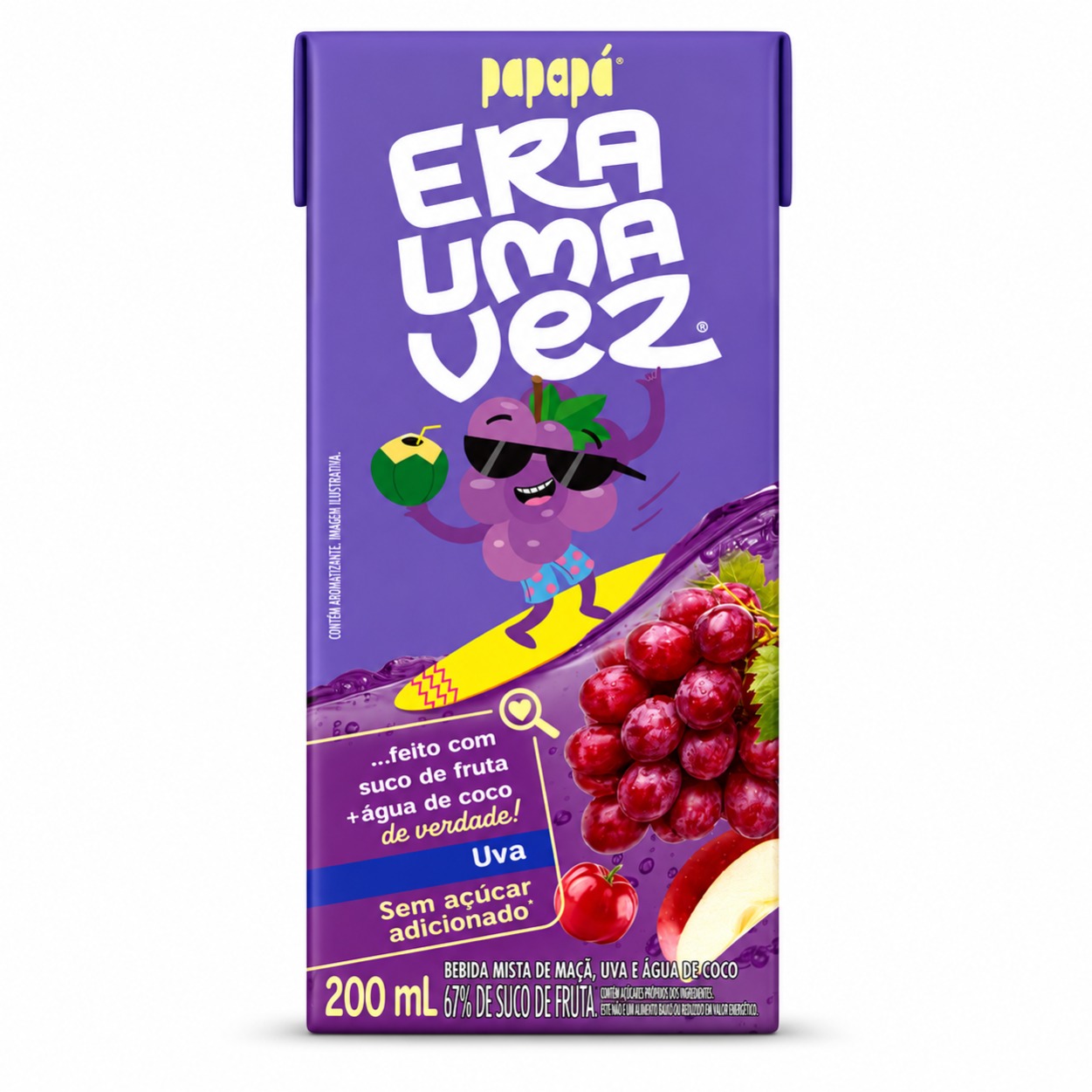 Suco de Uva e Água de Coco - Era Uma Vez