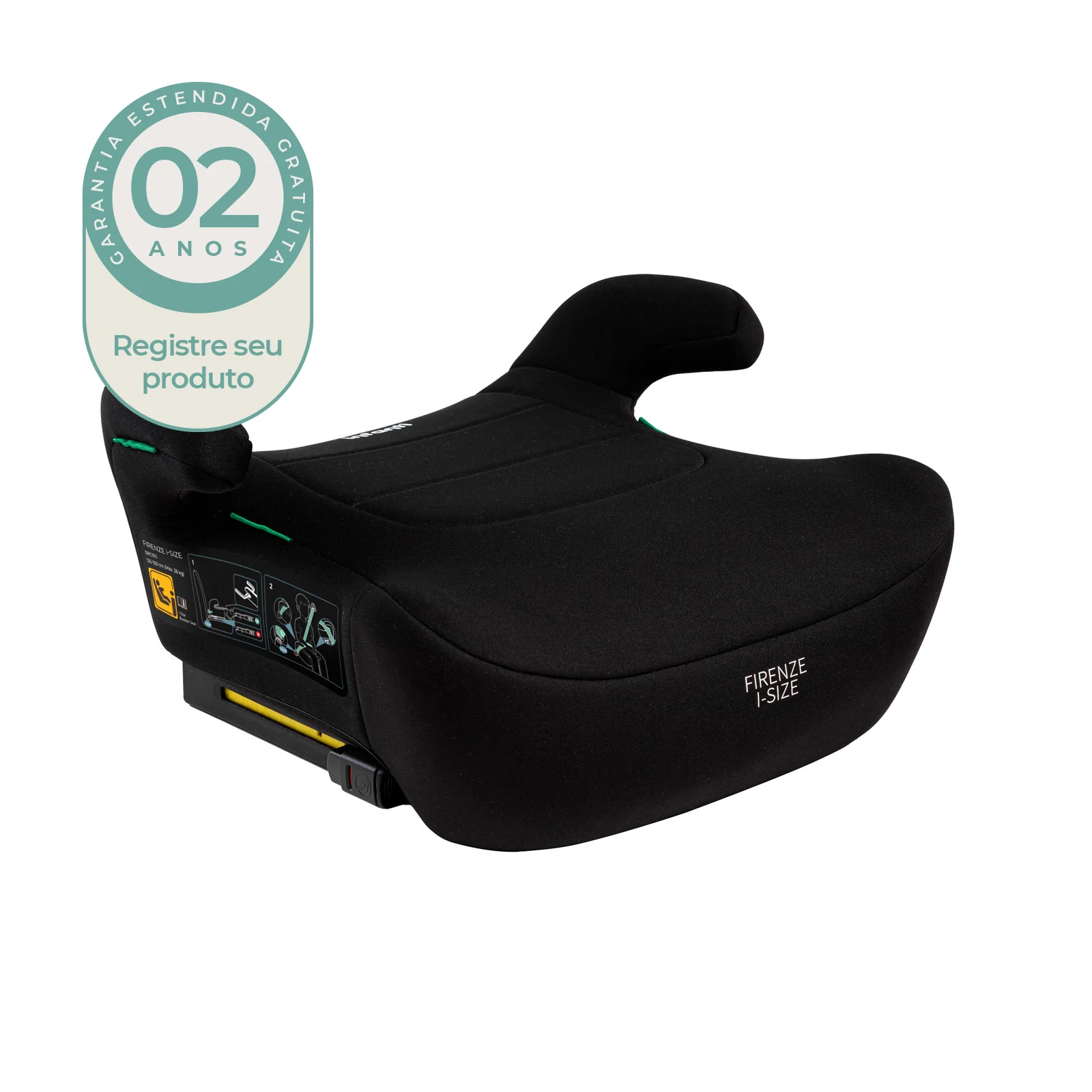 Booster Firenze i-Size Infanti - Preto