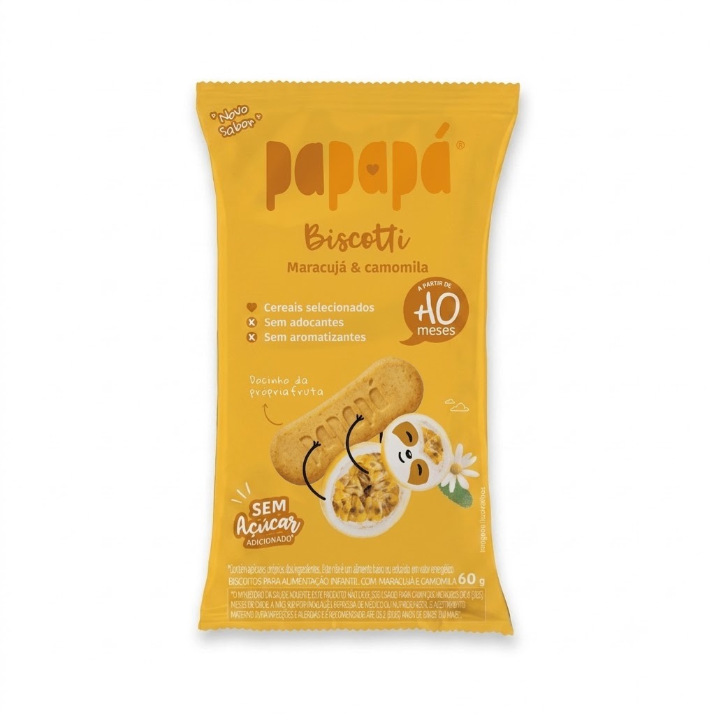 Papapa Biscotti de Maracuja e Camomila