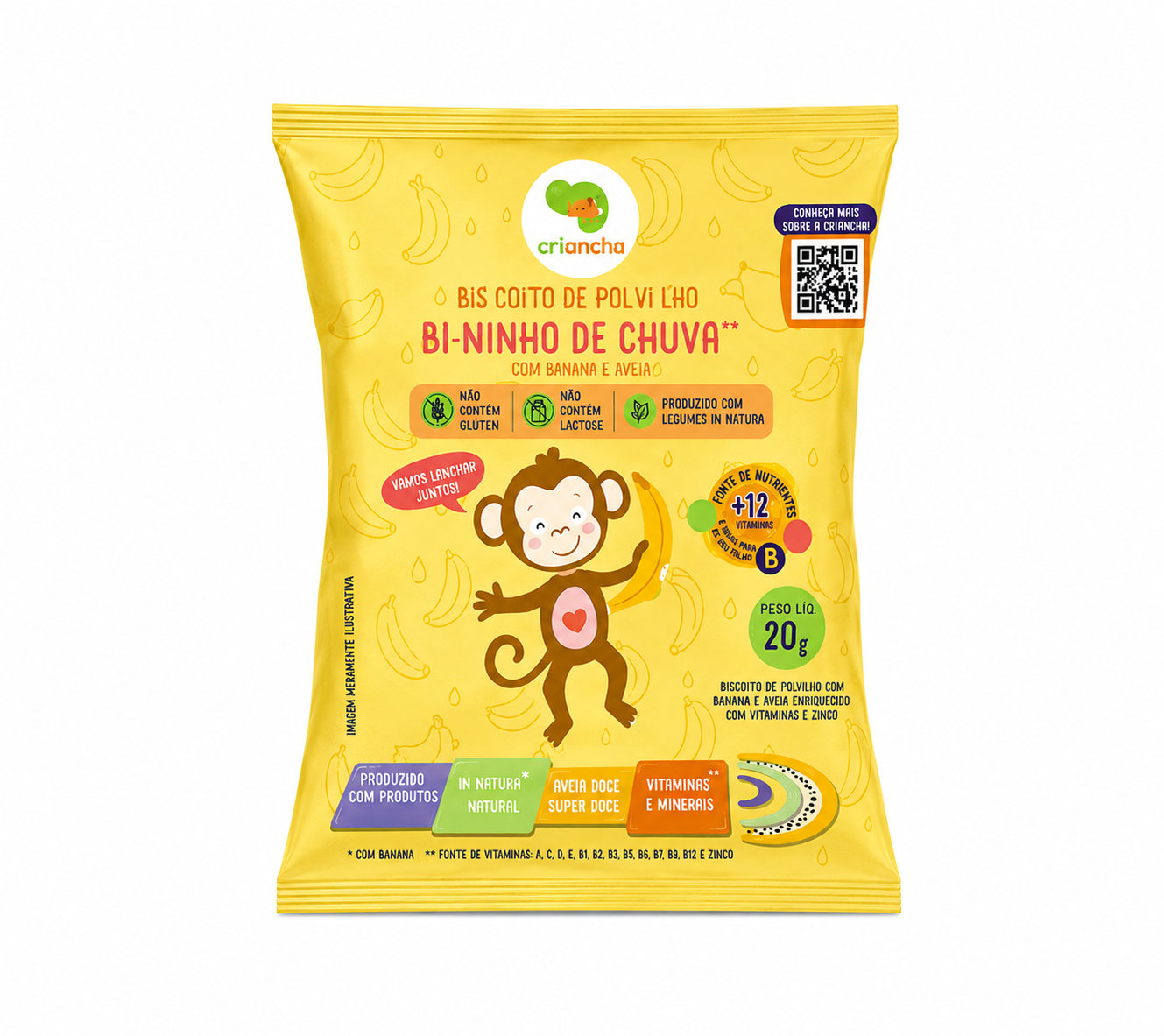 Biscoito de Polvilho Bolinho de Chuva