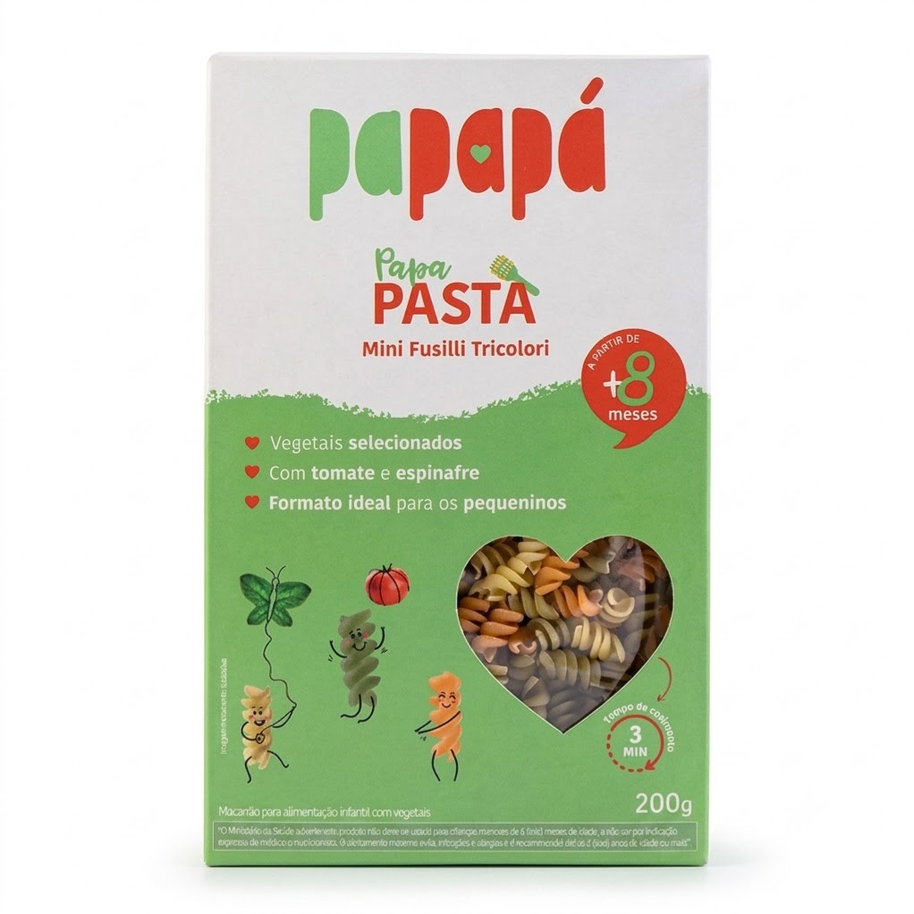 Papa Pasta Mini Fusilli Tricolori