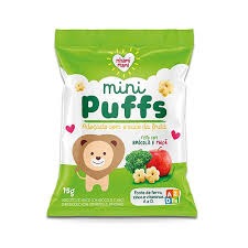 Mini Puff de Brócolis com Maçã