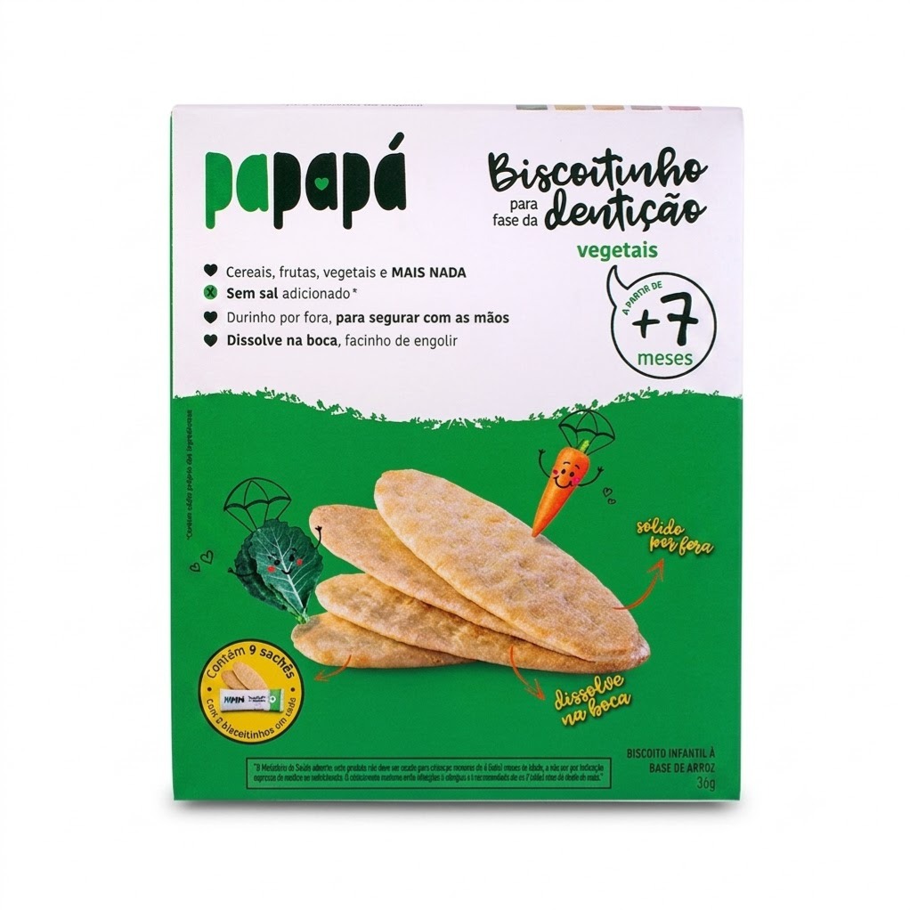 Biscoitinho de Vegetais