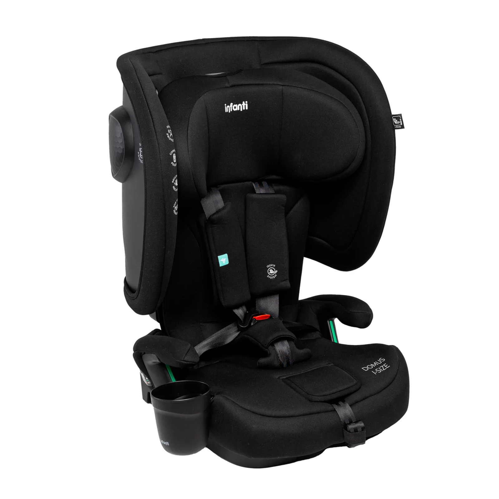 Cadeirinha Para Auto Domus i-Size Infanti - Preto
