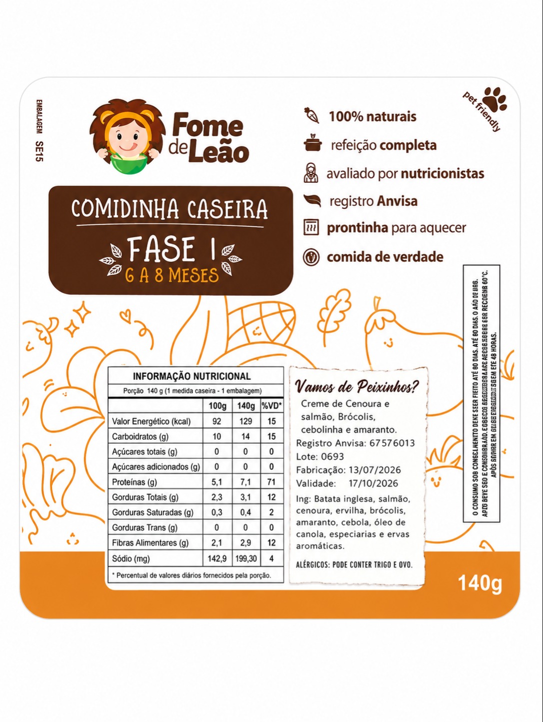 Vamo de Peixinho?- Fome de Leão