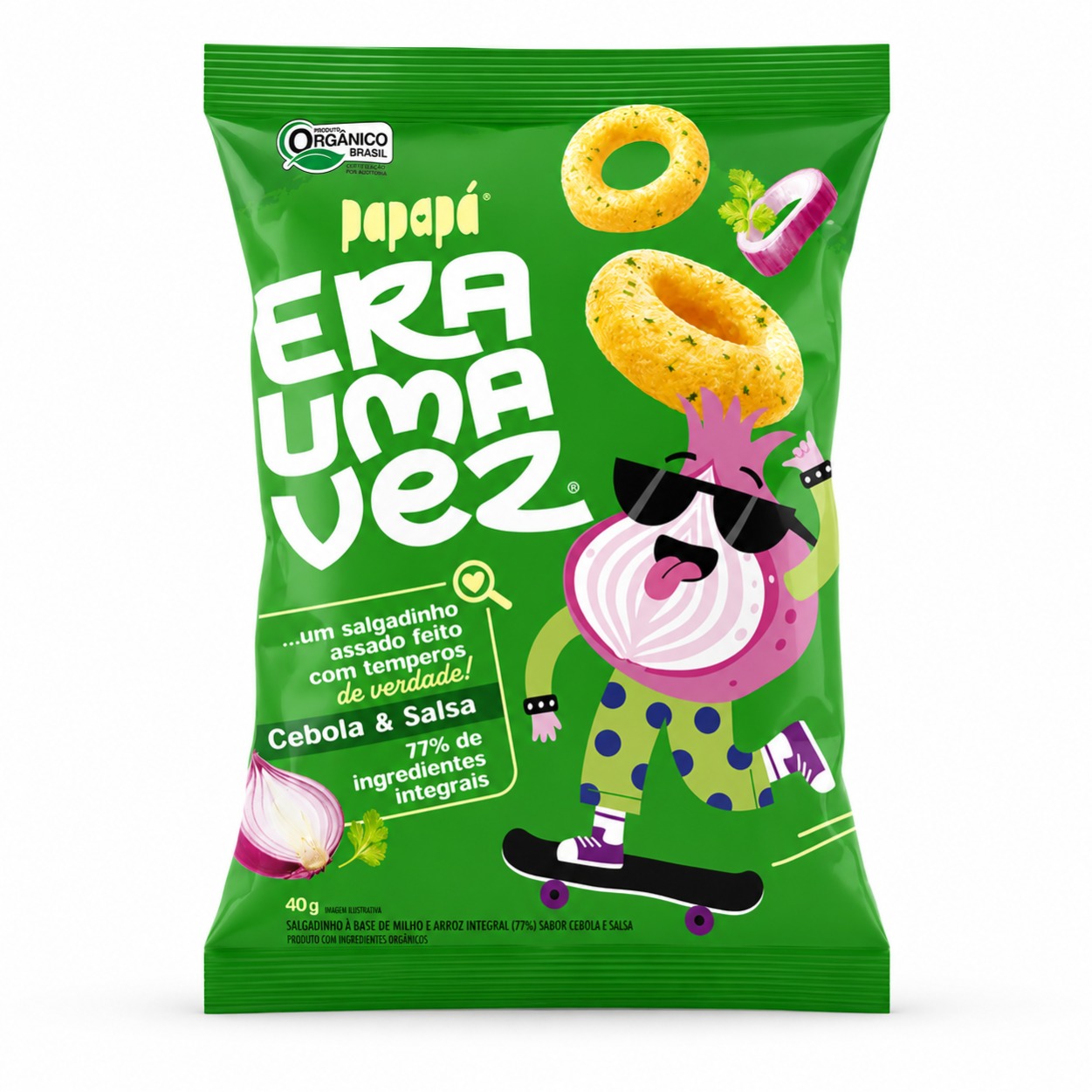 Salgadinho Cebola & Salsa  Era Uma Vez