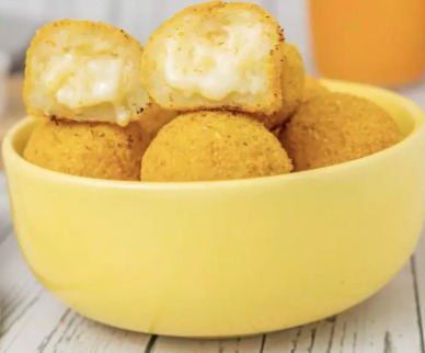 Bolinha de Batata Doce com Queijo- sementinha