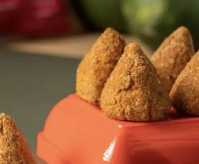 Coxinha de Moranga e Frango- Sementinha
