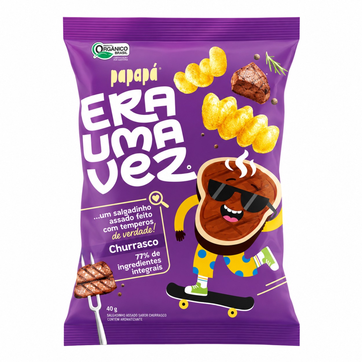 Salgadinho Churrasco Era Uma Vez