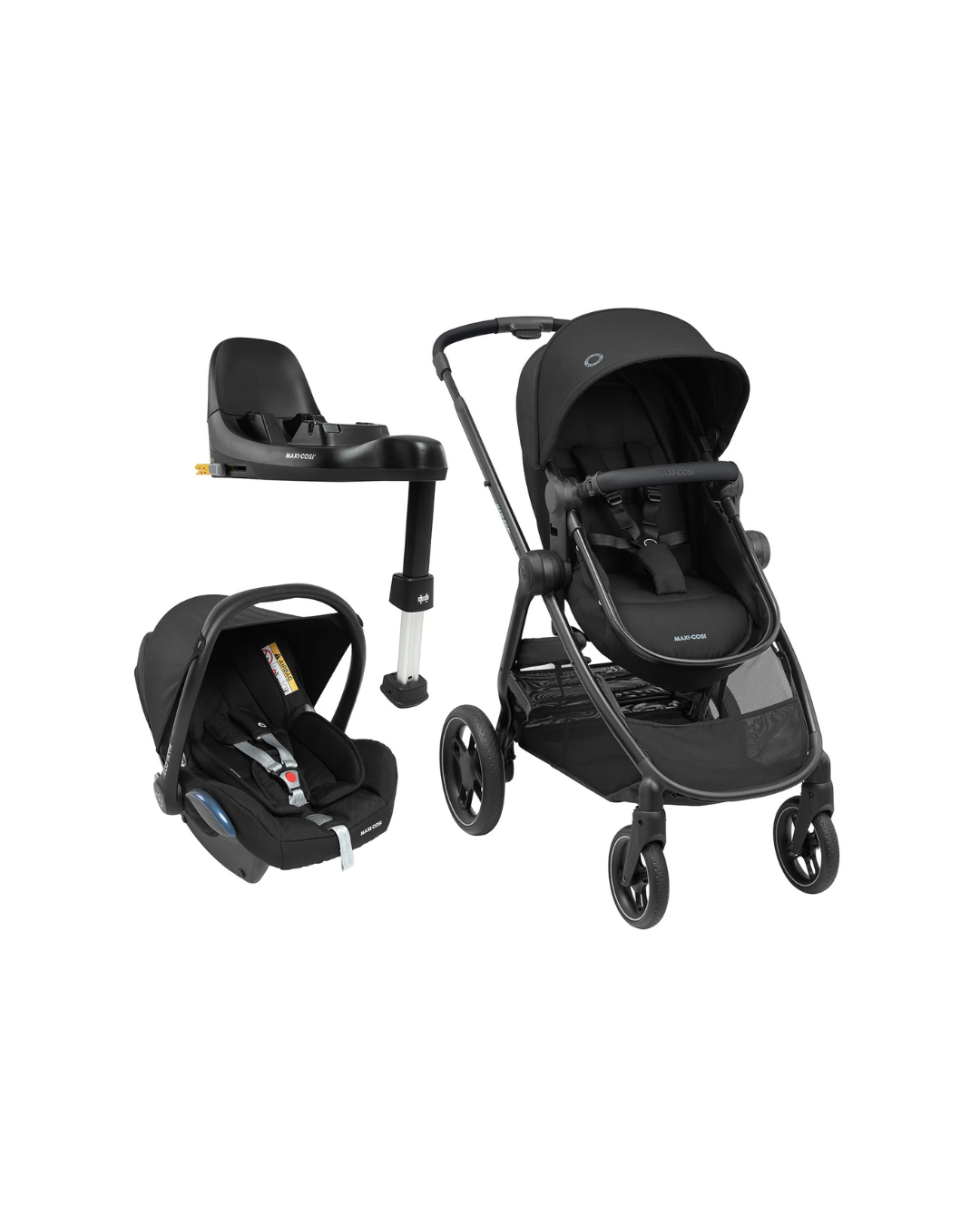 Travel System Anna³ Trio Cabriofix Maxi Cosi - Essential Black