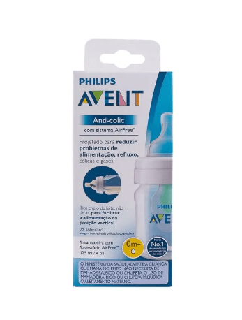 Kit Mamadeiras Avent 125ml e 260ml