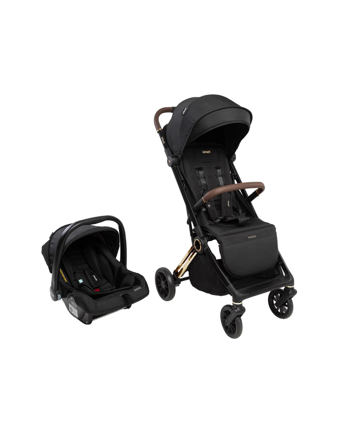 Travel System Nivola Duo Infanti - Preto Solar