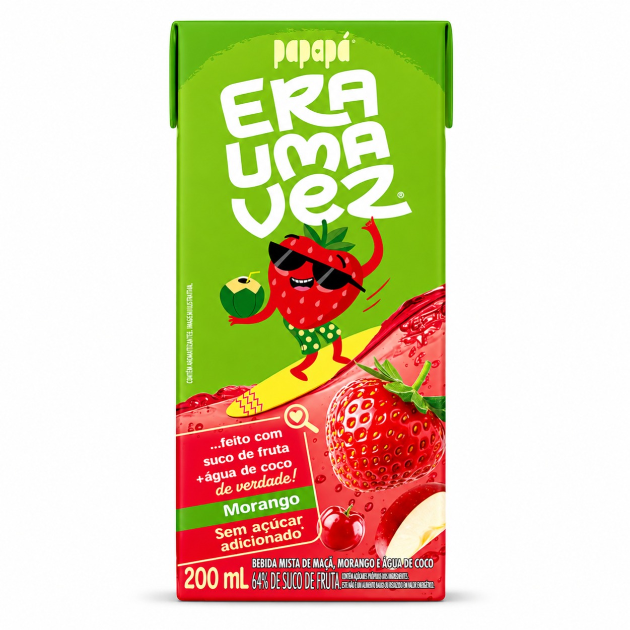 Suco de Morango e Água de Coco - Era Uma Vez