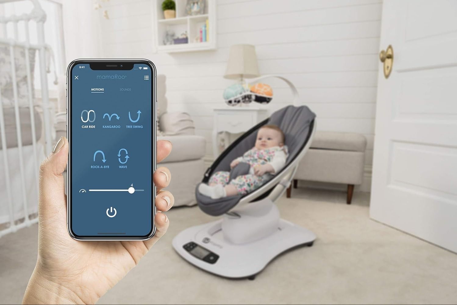 Aluguel de Cadeira de Balanço Descanso Mamaroo 4.0 4moms - Imagem 2