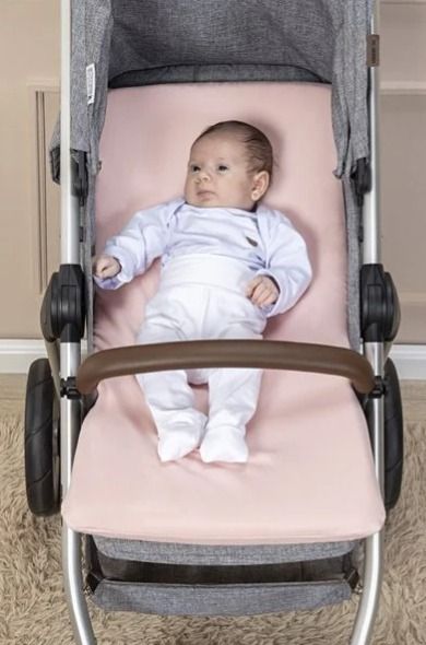 Colchonete Para Moisés Cotton Cinza - 2