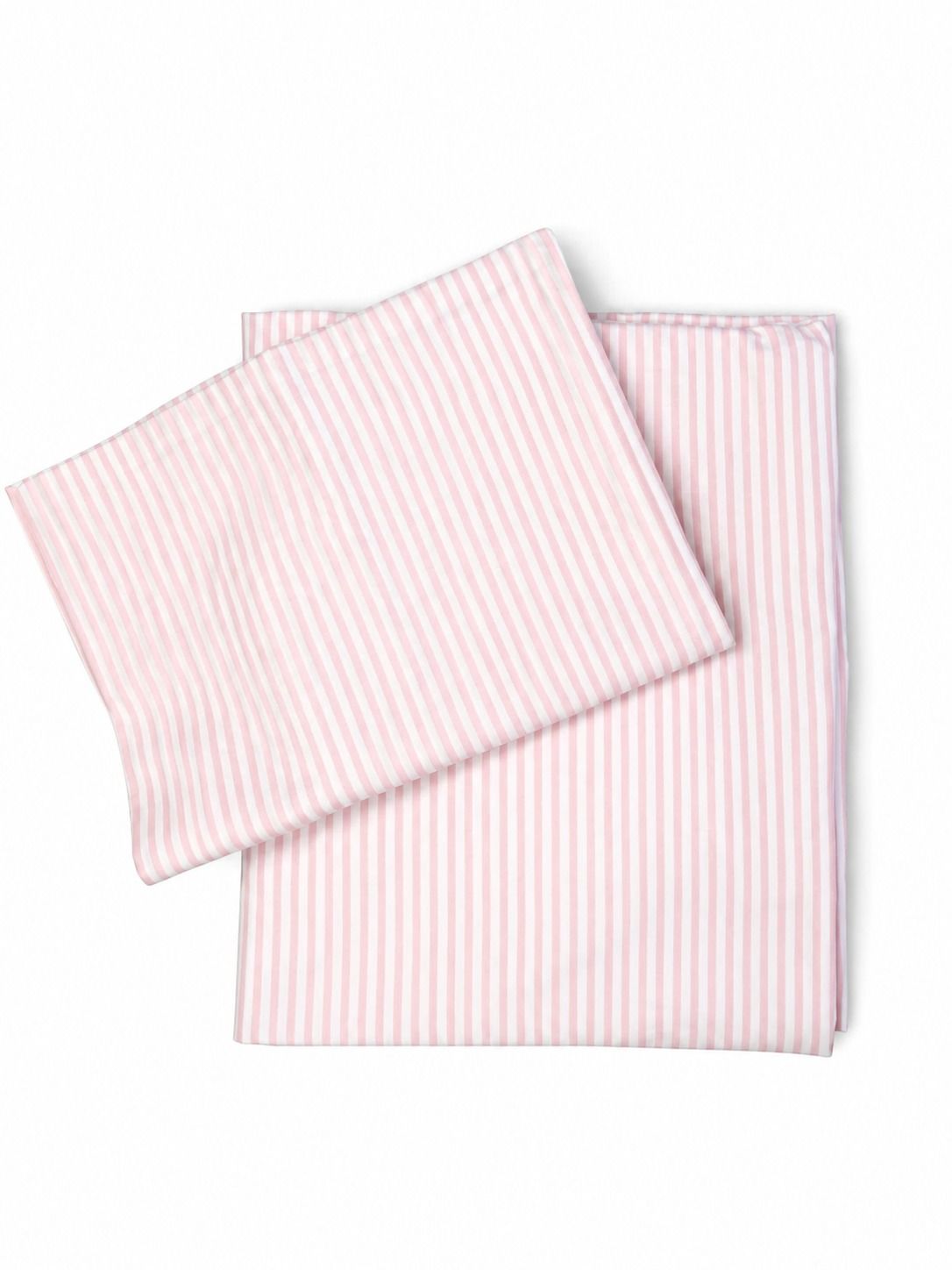 Jogo de Lençol Berço - Lençol + Fronha - Rosa - 2