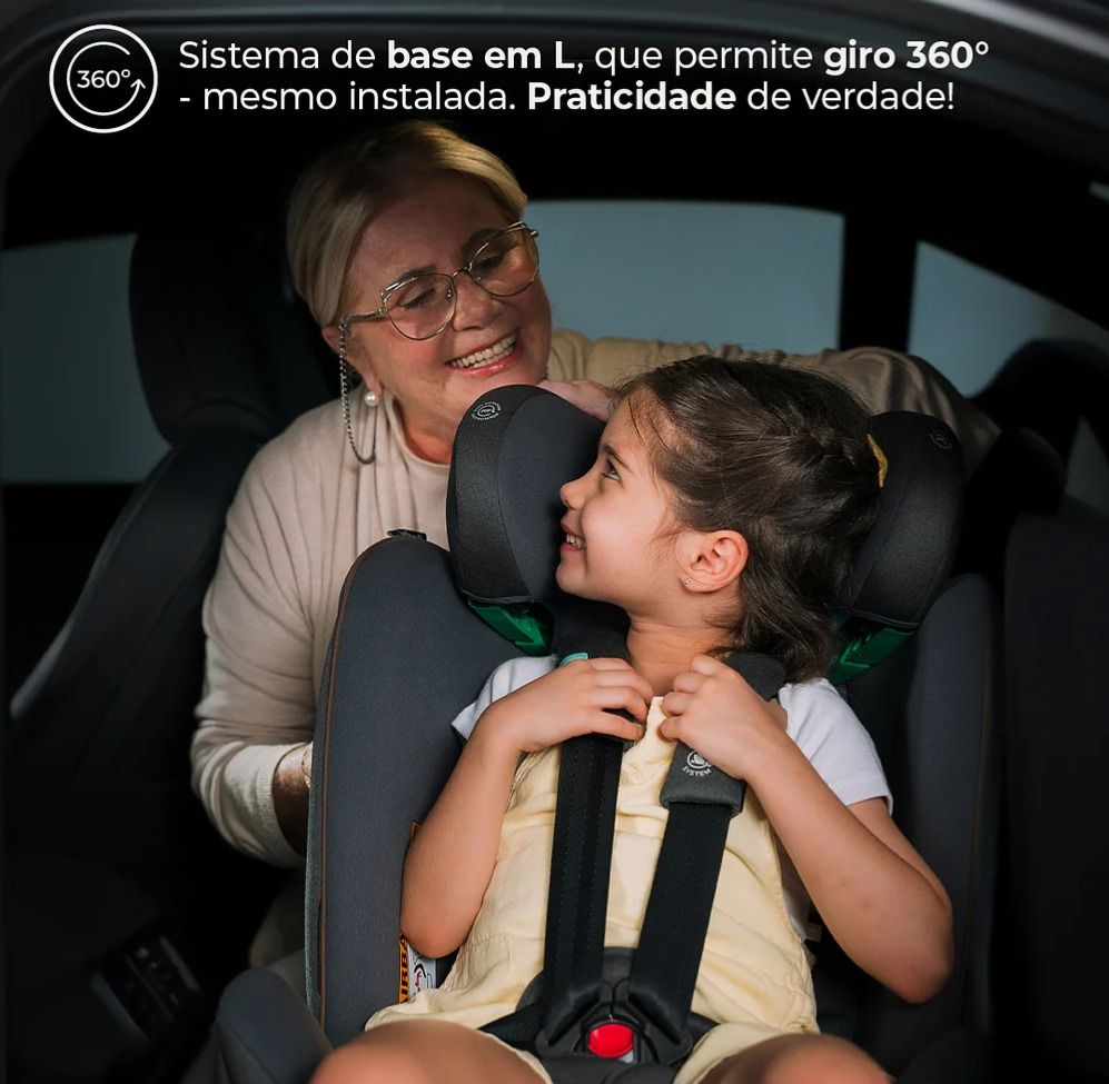 Aluguel de Cadeirinha Para Carro Nonna 360° - Imagem 4