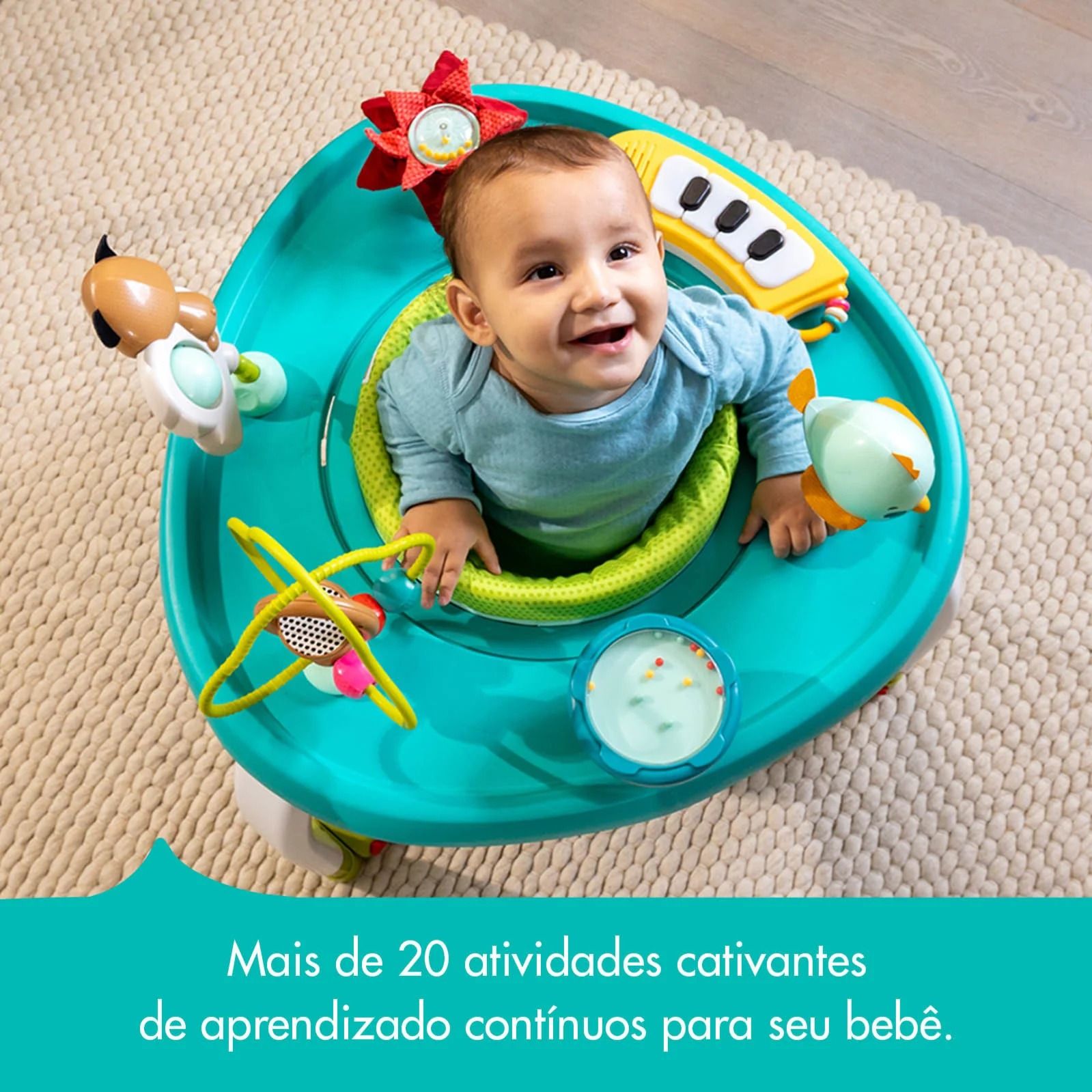 Aluguel Centro de Atividades 5 em 1 Here I Grow - Imagem 2