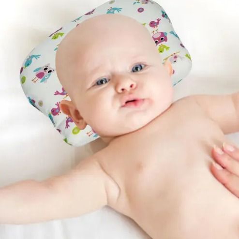 Almofada Kababy Infantil para Bebê com Protetor de Cabeça Coruja em Poliéster - 2