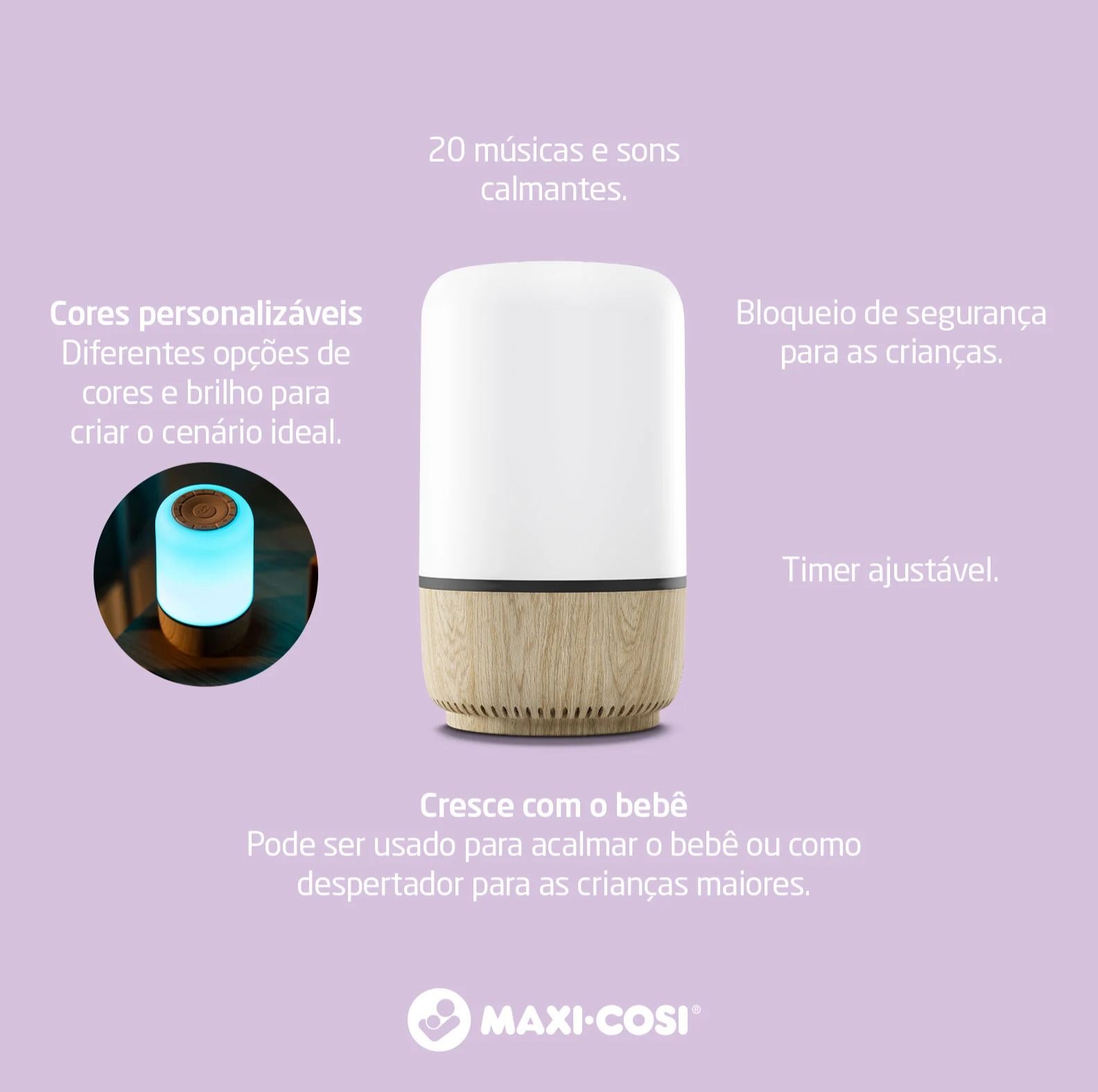 Luz e Som Soothe Maxi Cosi - miniatura 2