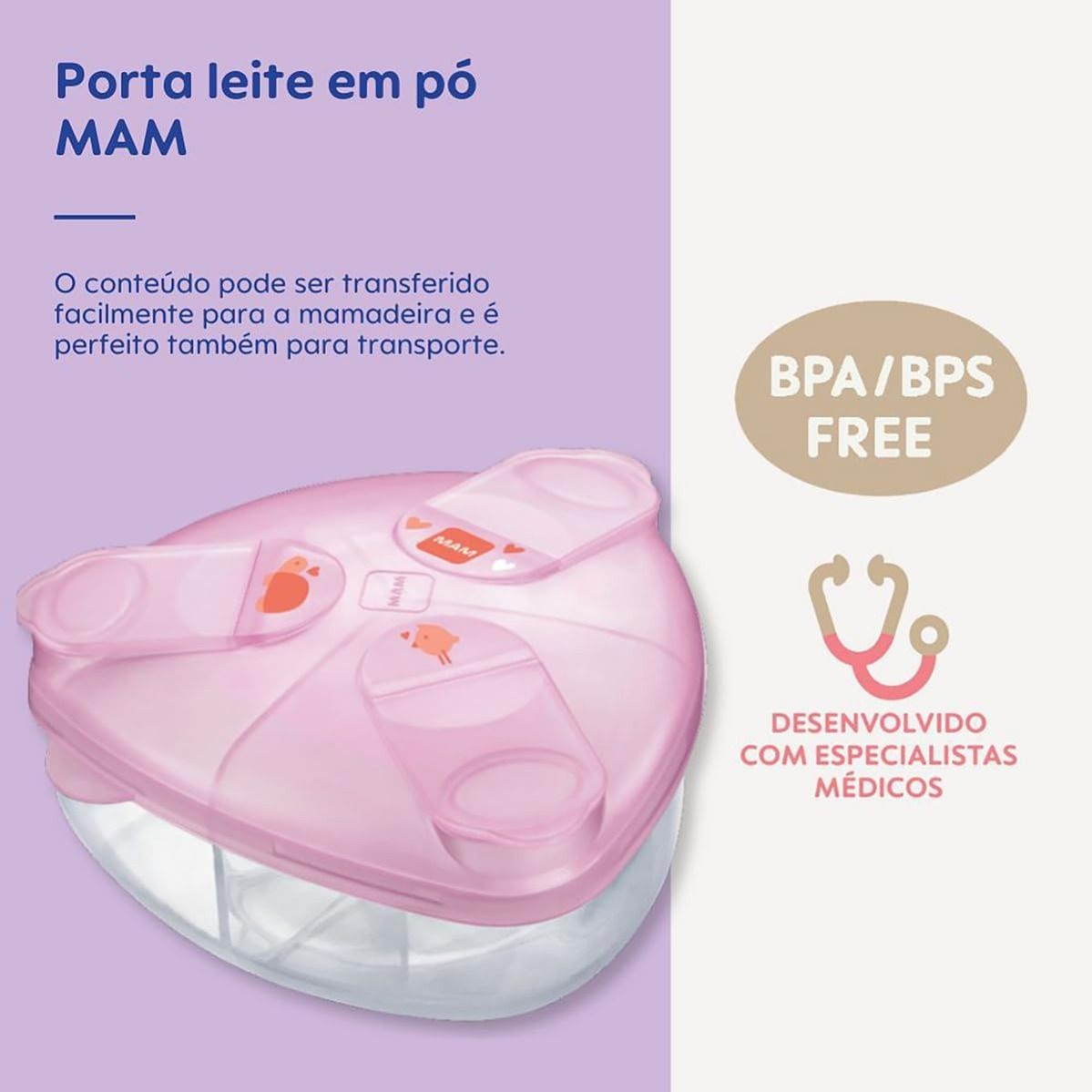 Porta Leite em Pó MAM - 2