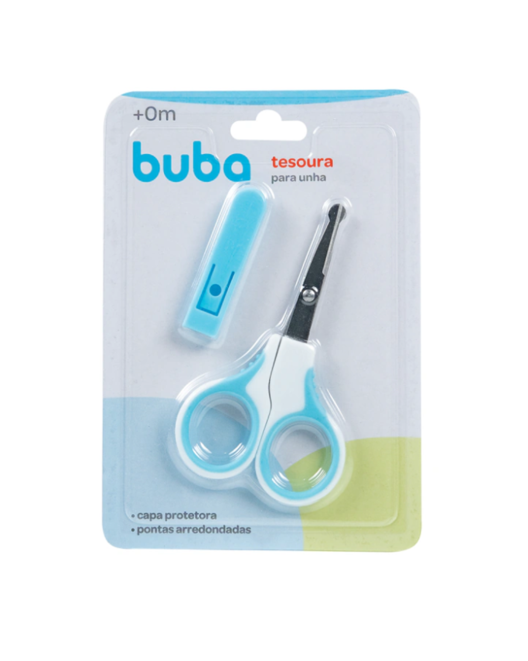 Tesoura para Unha Baby Buba - Azul - 1