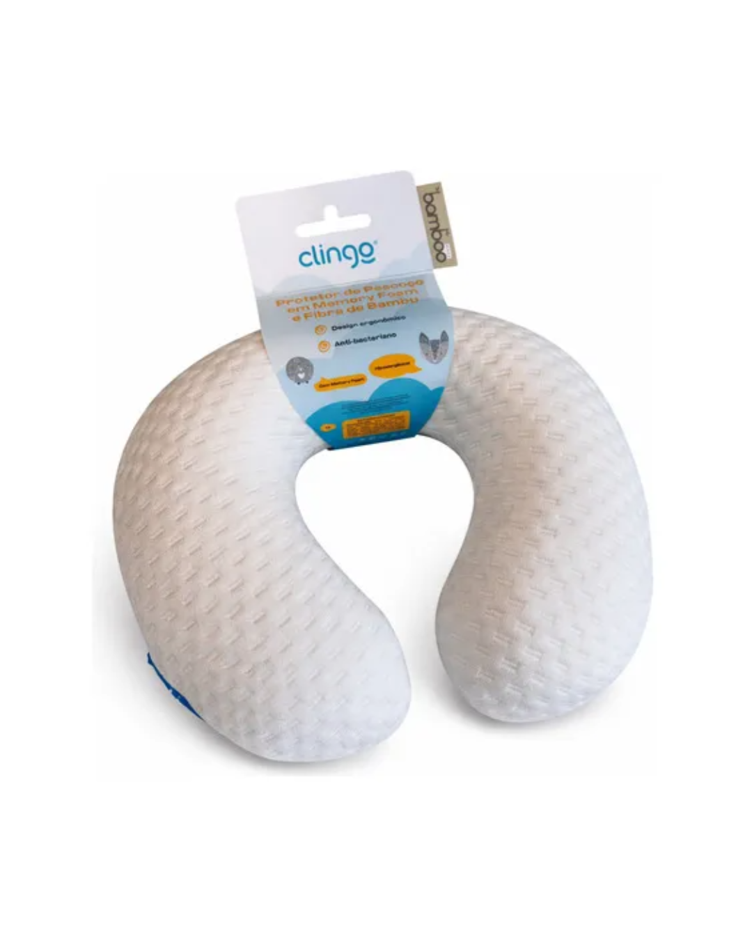 Protetor de Pescoço em Memory Foam e Fibra de Bambu - 1