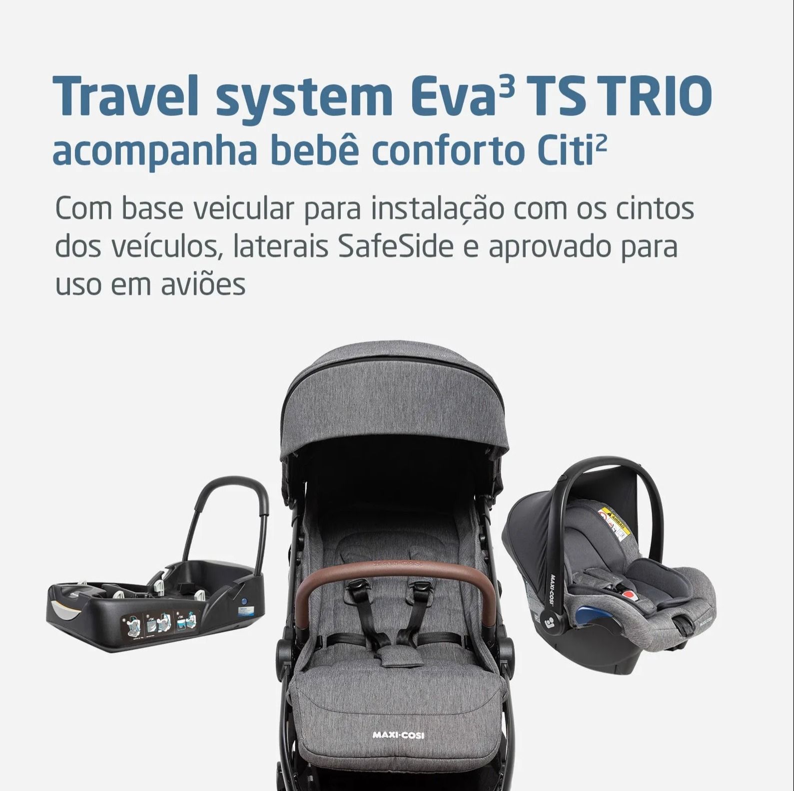 Travel System Eva 3 Trio Maxi Cosi - miniatura 2