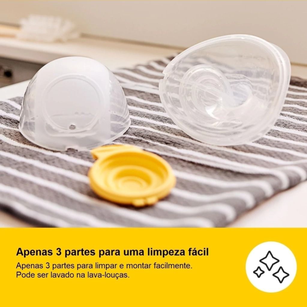 Aluguel de Bomba Tira Leite Elétrica Dupla Swing Maxi Hands Free - Dupla e Mãos Livres - Imagem 4