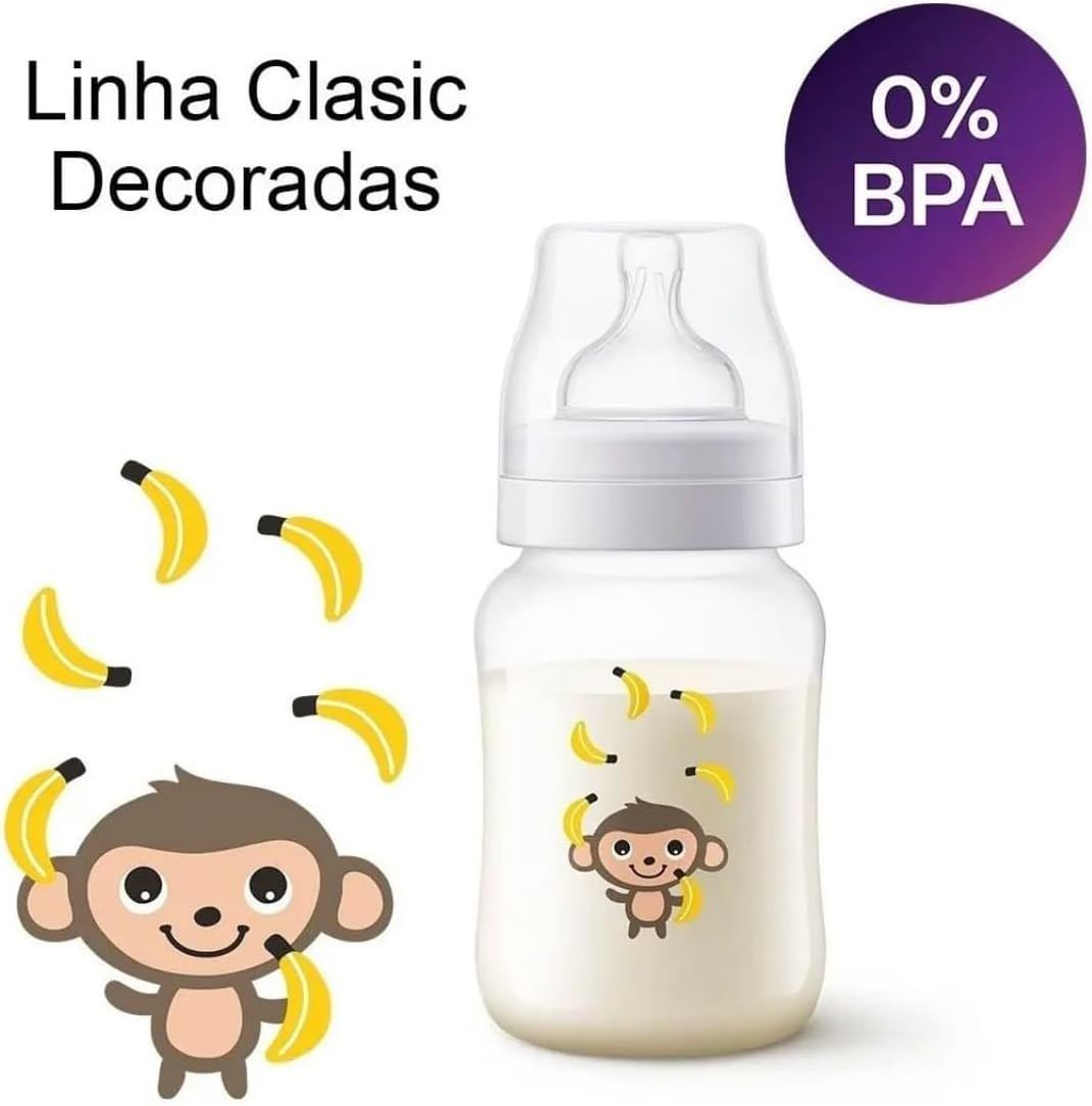 Kit Mamadeiras Avent 125ml e 260ml - 2