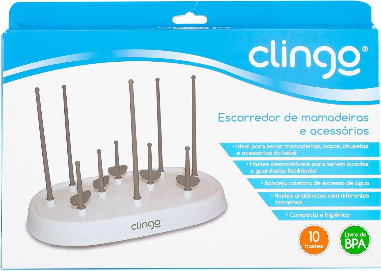 Escorredor de Mamadeiras e Acessórios - Clingo - 1