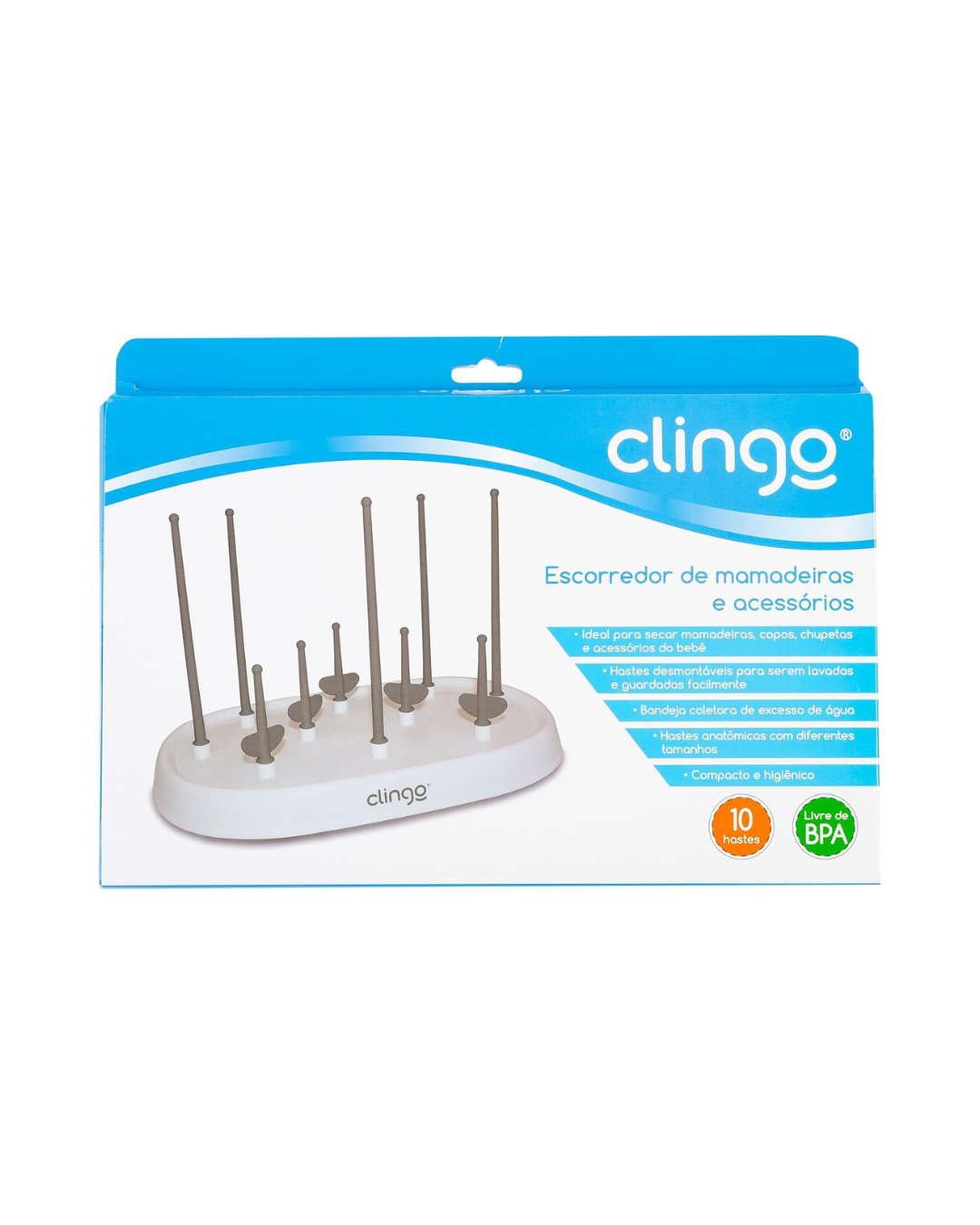 Escorredor de Mamadeiras e Acessórios - Clingo - 1